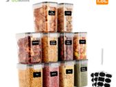 Cereal Dispenser for Storing Jar for Pasta and Tea,Coffee,Sugar