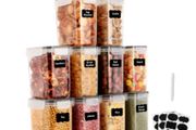 Cereal Dispenser for Storing Jar for Pasta and Tea,Coffee,Sugar