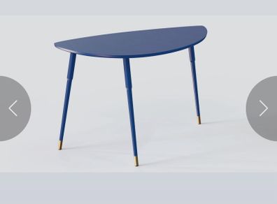 Ikea small blue table