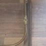 A Beautiful Antique Large Brass Ajustable Fire Fender Image 4