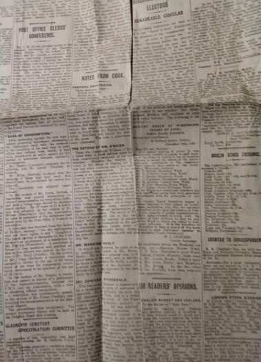 Sinn Fein Newspaper   Broadsheet