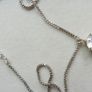 Vintage Sterling Silver 925 Fine Zirconia Pendant and Necklace length 21" - 8,46g Image 7