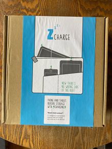 Bedside charger and storage pockets BNIB