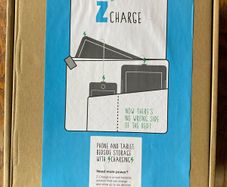 Bedside charger and storage pockets BNIB