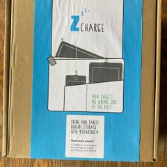 Bedside charger and storage pockets BNIB
