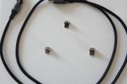 New 240 watt fast charging magnetic fabric cable 3 in 1 (95cm)