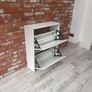 Ikea wooden shoe storage Image 5