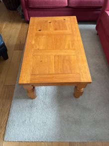 Pine coffee table