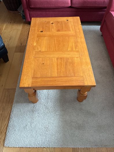 Pine coffee table