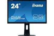 Iiyama ProLite B2482HS-B1 - LED monitor - 24 Inches (24 Inches viewable) - 1920 x 1080 Full HD (1080p) 1 ms - HDMI, DVI, VGA - speakers - black