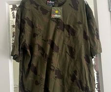 Khaki green and army camouflage diem Tshirt brand new with tags size XL
