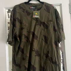 Khaki green and army camouflage diem Tshirt brand new with tags size XL