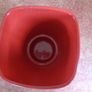 Red Ceramic Flower Pot for Sale Image 2