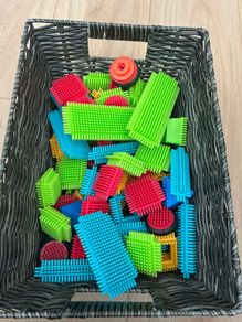 Colourful building blocks