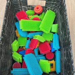 Colourful building blocks