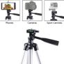 Camera Phone Tripod, 42 Inch Lightweight Aluminum Phone Tripod, Travel Tripod for Cellphone and Camera + Universal Smartphone Tripod Holder Mount + Carrying Bag Image 8