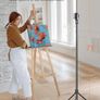 71'' Phone Tripod Stand, Extendable Reinforced Aluminum Phone Stand with Wireless Remote, Stable Cellphone Tripod Compatible with iPhone 14/13/12 Galaxy S23/S22 Huawei. Image 2