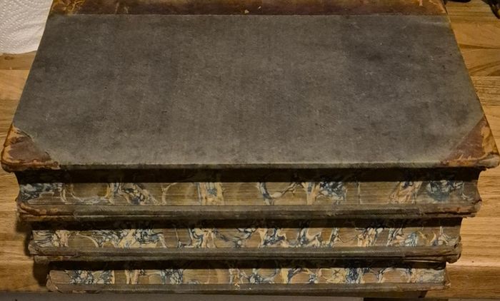 The Mysteries of Paris (1845) - Complete 3-Volume First English Edition - Very Fine Pages!