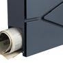 Modern Mailbox, Lockable Wall-Mounted Post Letter Box with Newspaper Holder, Easy to Install, Anthracite Grey (FREE POSTAGE) Image 4