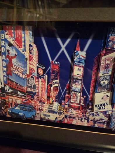 Times Square Broadway Musicals - Framed