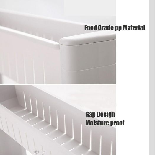 Gap Storage Slide-Out Shelf Organiser 3Tiers