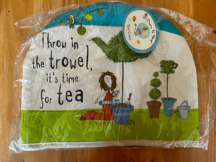 Brand new tea cozy