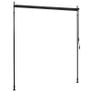 Outdoor Roller Blind 200x270 cm Anthracite Image 5