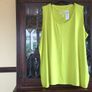 SAMOON. SALE.  Citronella basic vest top from Samoon  length is 33 inches.  Size 28 Image 5
