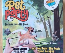 Pet Party Interactive AR Book