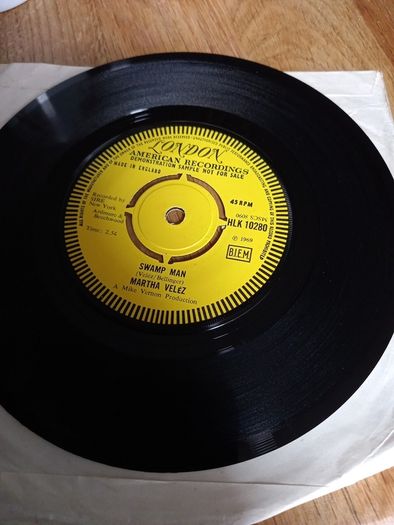 Martha Valez Tell Mama Demo Promo 7"