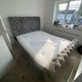 chesterfield style bed frame Image 2