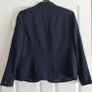 PLUS SIZE (20) Navy Pinstripe Blazer. New Image 2