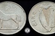 [#472] - Ireland 1992 | 20p | 20 Pence | Horse | KM.25
