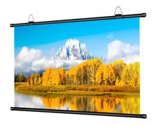 Anti-light Thick HD Projector Screen 16:9 No-hole Wall-mounted Home Projection Screen 60/72/84/92/100/110/120/133inch