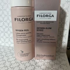 FILORGA Re oxygenating micro offers relying lotion and oxygen super smoothing radiance eye care cream both brand new