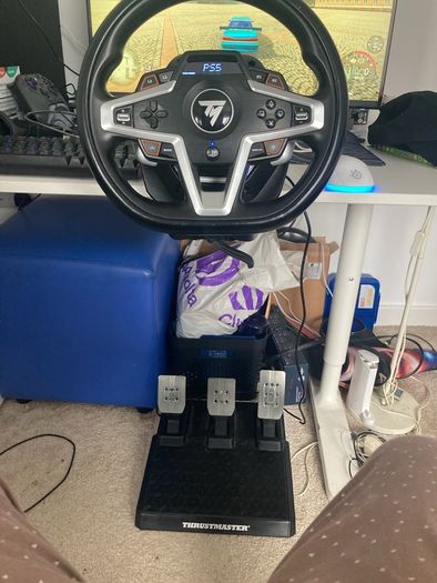 Thrustmaster t248 steering wheel