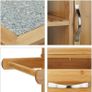 Kitchen Trolley Wood Bamboo - Free Delivery Nationwide Image 2