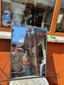 wroth iron mirror