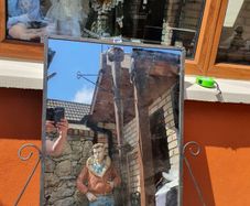 wroth iron mirror