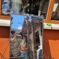 wroth iron mirror