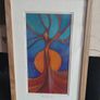 Tree of Life hand painted on Silk Image 3