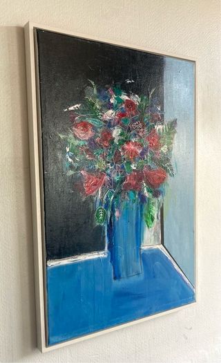 Large Original Floral Painting Original Art Contemporary Art Modern Irish abstract art