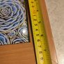 Lovely Small Framed Blue Flower Print. Image 3