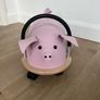 Original Wheely Bug wooden pig (larger size age 3+) Image 4