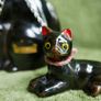 Vintage 1960s Irish Kilkenny Black Mother and Kittens made in Japan Image 4