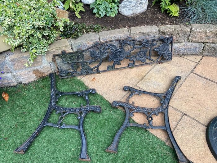 garden bench set