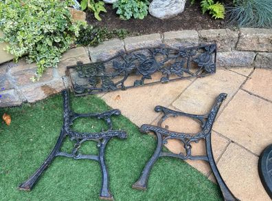 garden bench set
