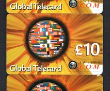 Ireland IR5, IR10 & IR20 Sunflower Swith.com Global Telecard
