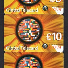 Ireland IR5, IR10 & IR20 Sunflower Swith.com Global Telecard