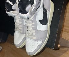 jordan 1s gray and white
